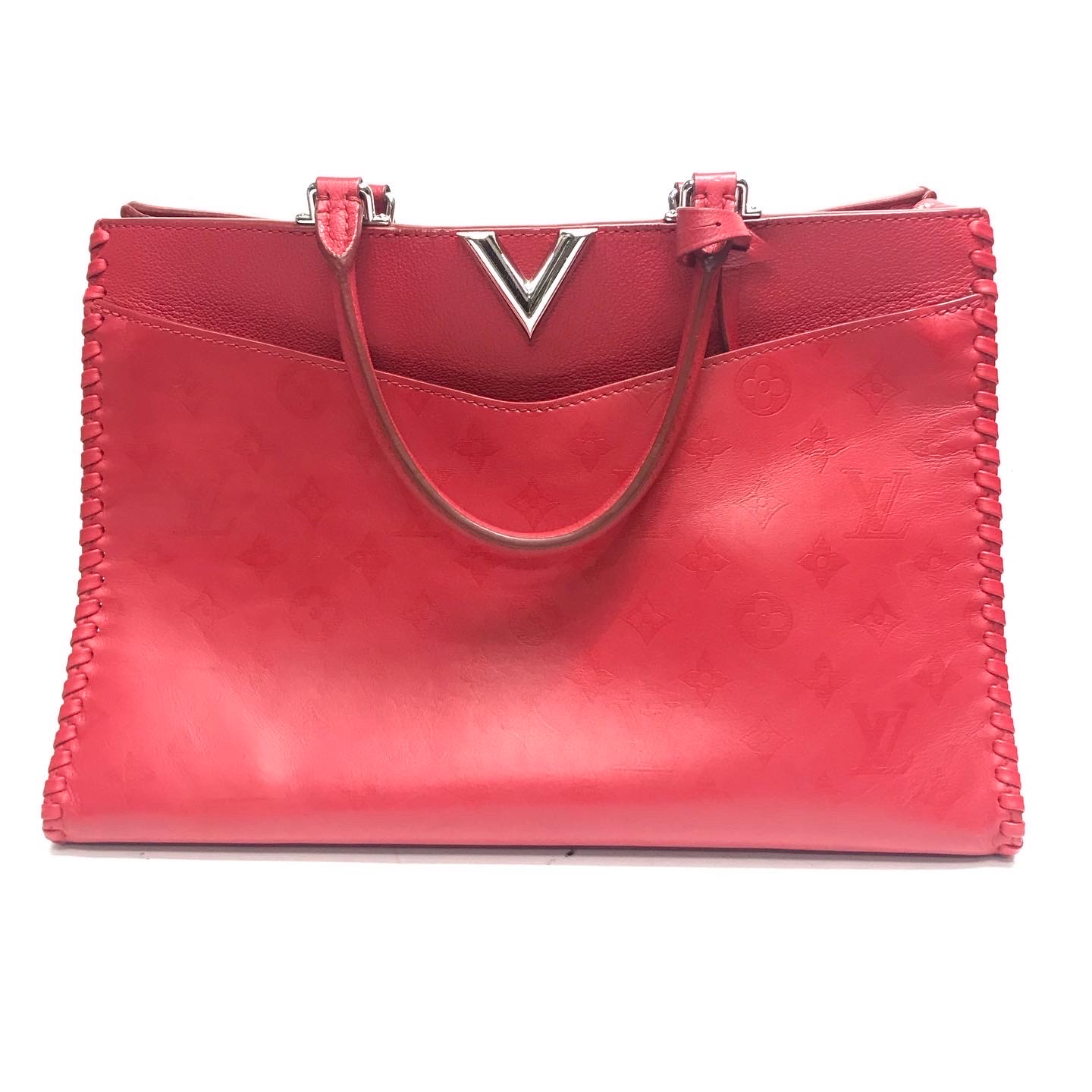 Louis Vuitton(ルイヴィトン)鞄の傷補色と持ち手コバ塗装